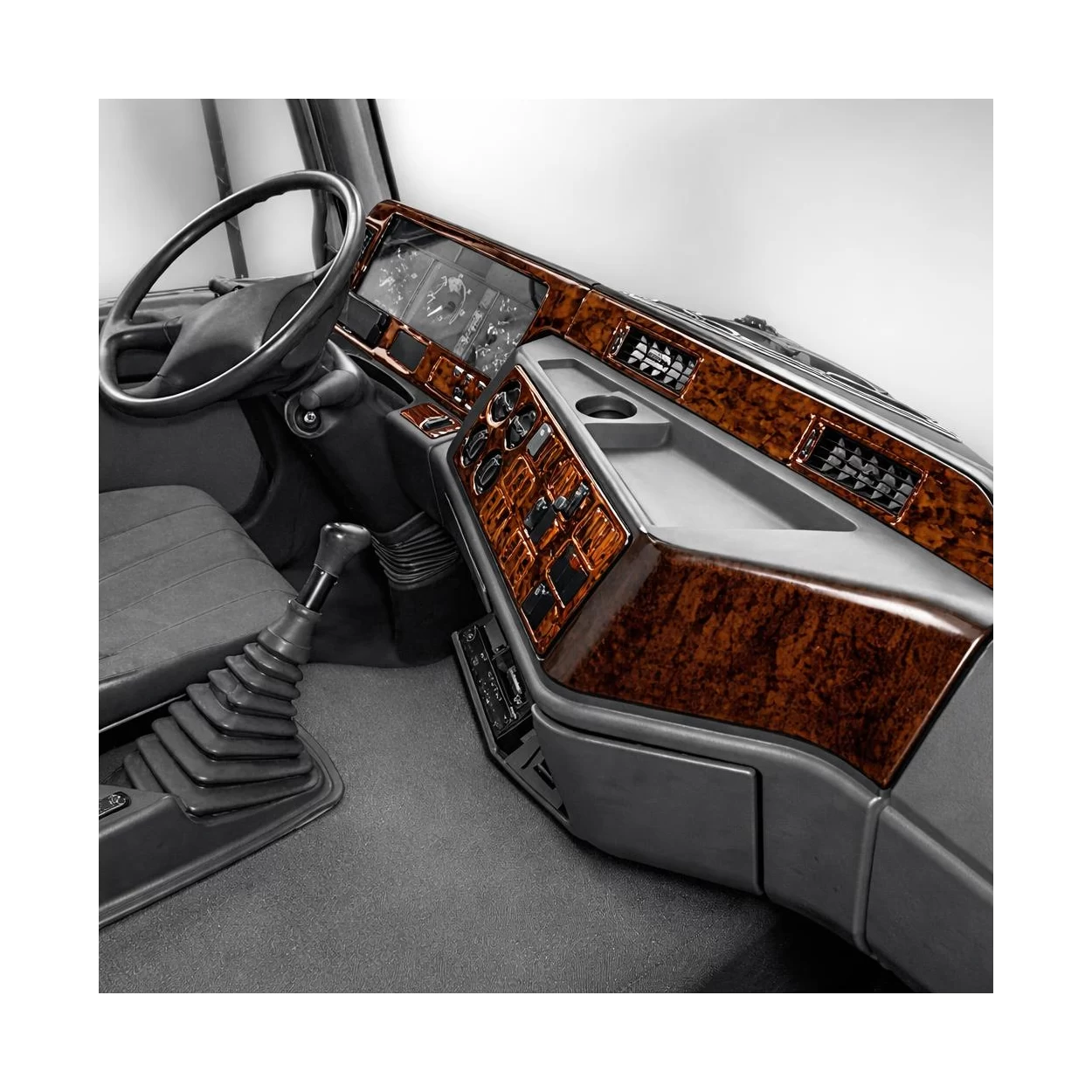 Mercedes Actros 02.00-03.03 3D Interior Dashboard Trim Kit Dash Trim Dekor 44-Parts