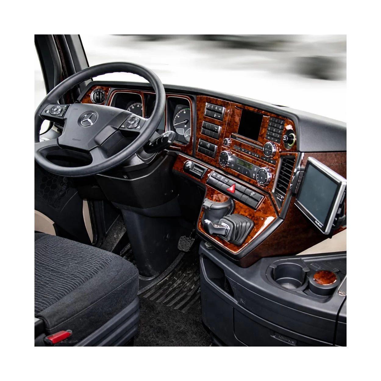 Mercedes Actros Antos 09.2011 3D Interior Dashboard Trim Kit Dash Trim Dekor 20-Parts