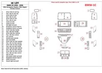 BMW X5 2000-2006 With NAVI system Interior BD Dash Trim Kit - 1 - Interior Dash Trim Kit BMW X5 2000-2006 With NAVI system Interior BD Dash Trim Kit - 1 - Interior Dash Trim Kit
