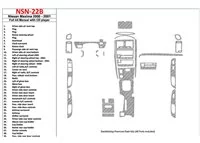 Nissan Maxima 2000-2001 Full Set, Manual Gearbox, Radio With CD Player, 39 Parts set Interior BD Dash Trim Kit - 1 - Interior Da Nissan Maxima 2000-2001 Full Set, Manual Gearbox, Radio With CD Player, 39 Parts set Interior BD Dash Trim Kit - 1 - Interior Da