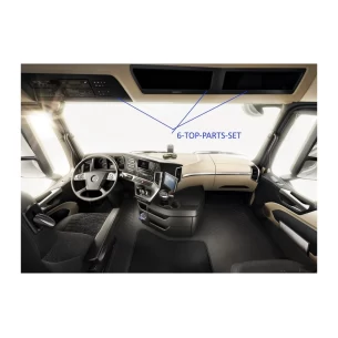 Mercedes Actros Antos 09.2011 3D Interior Dashboard Trim Kit Dash Trim Dekor 6-Parts