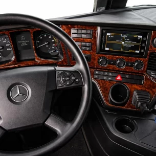 Mercedes Actros Antos 09.2016 3D Interior Dashboard Trim Kit Dash Trim Dekor 24-Parts