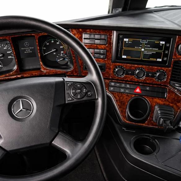 Mercedes Actros Antos 09.2016 3D Interior Dashboard Trim Kit Dash Trim Dekor 24-Parts