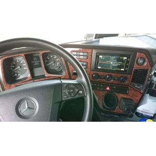 Mercedes Actros Antos 09.2016 3D Interior Dashboard Trim Kit Dash Trim Dekor 24-Parts