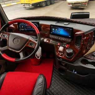 Mercedes Actros MK5 ab 2021 Full Set 3D Interior Dashboard Trim Kit Dash Trim Dekor 32-Parts