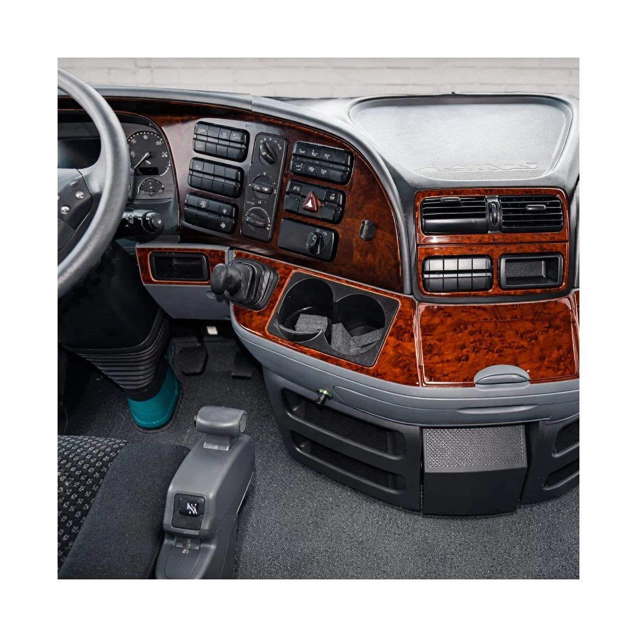 Mercedes Actros MP3 MP2 04.03-08.11 3D Interior Dashboard Trim Kit Dash Trim Dekor 11-Parts