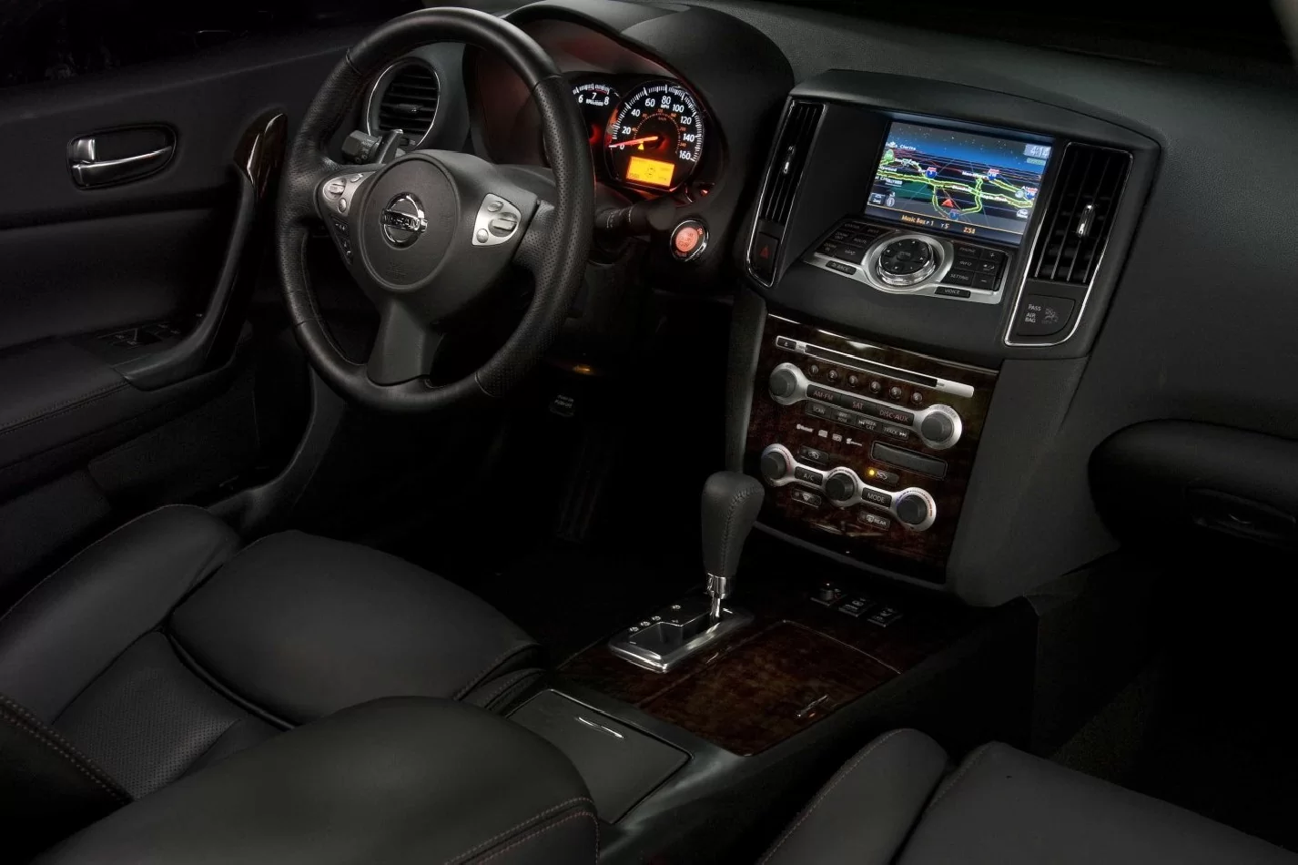 Nissan Maxima 2009-UP Full Set, Radio, A/C Interior BD Dash Trim Kit - 1 - Interior Dash Trim Kit
