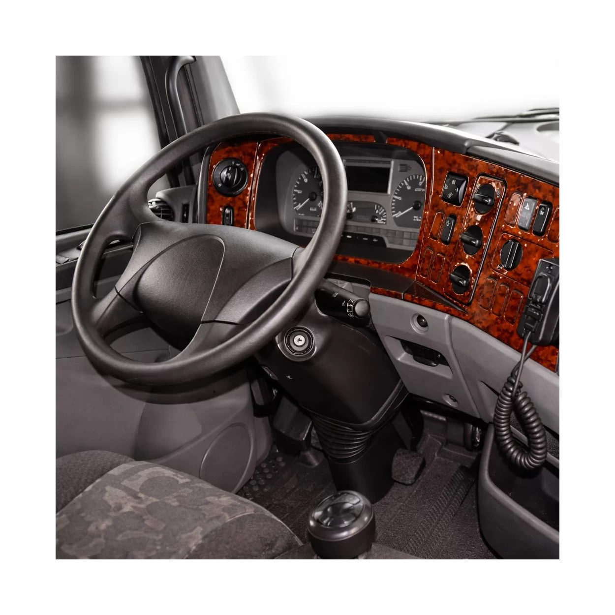 Mercedes Atego-Axor 11.2004 3D Interior Dashboard Trim Kit Dash Trim Dekor 30-Parts