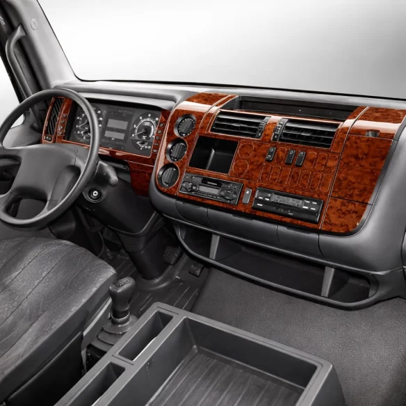 Mercedes Atego-Axor 12.01-10.04 3D Interior Dashboard Trim Kit Dash Trim Dekor 51-Parts