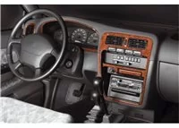 Nissan Navara D22 Pick-up 04.98-08.99 3D Interior Dashboard Trim Kit Dash Trim Dekor 7-Parts - 1 - Interior Dash Trim Kit
