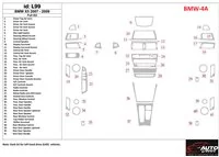 BMW X5 2007-2009 Full Set Interior BD Dash Trim Kit - 1 - Interior Dash Trim Kit BMW X5 2007-2009 Full Set Interior BD Dash Trim Kit - 1 - Interior Dash Trim Kit