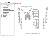 Nissan Pathfinder 1996-1999 Automatic Gearbox, Without Message Center, 4WD, 15 Parts set Interior BD Dash Trim Kit - 1 - Interio Nissan Pathfinder 1996-1999 Automatic Gearbox, Without Message Center, 4WD, 15 Parts set Interior BD Dash Trim Kit - 1 - Interio