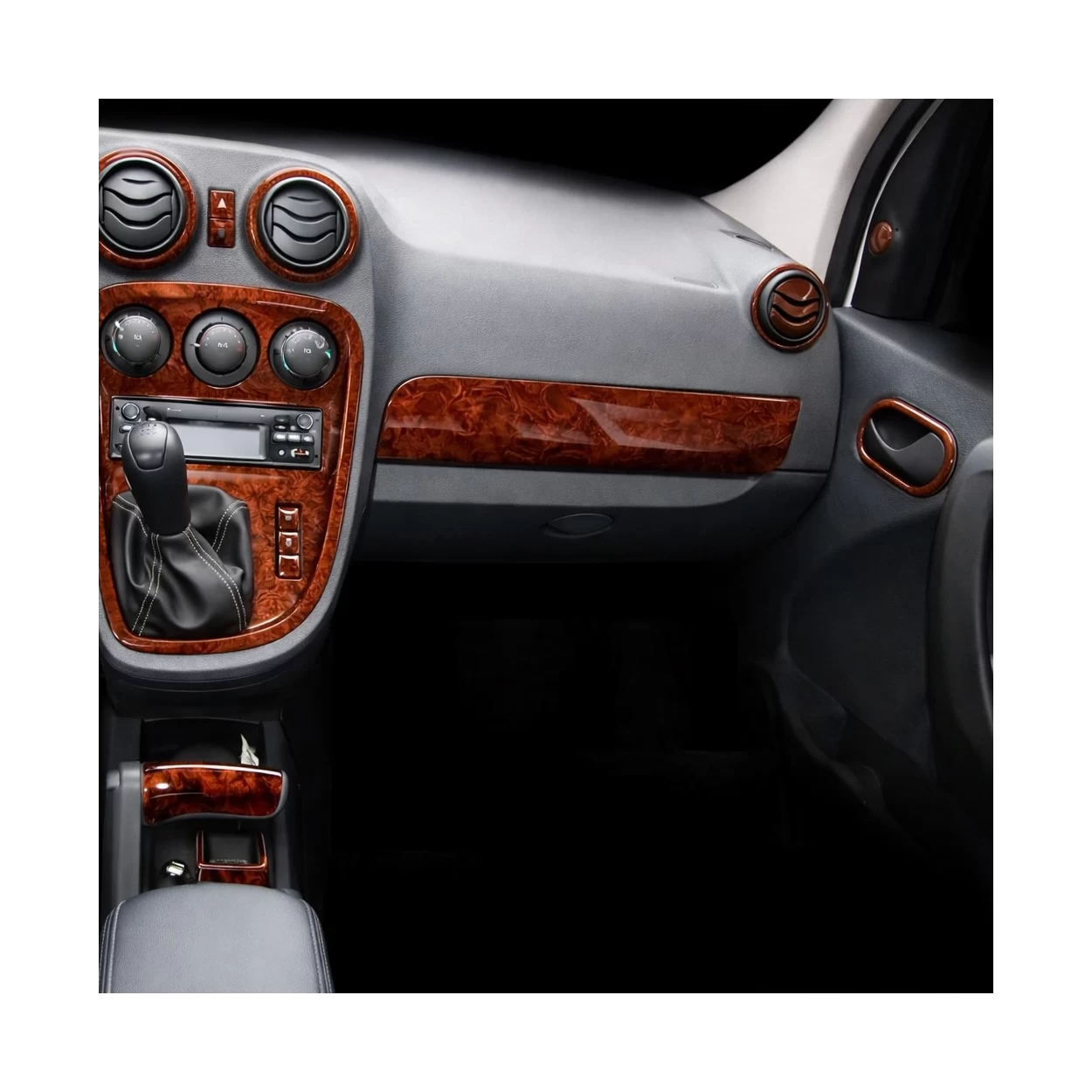 Mercedes Benz Citan W415 ab 2012 3D Interior Dashboard Trim Kit Dash Trim Dekor 16-Parts