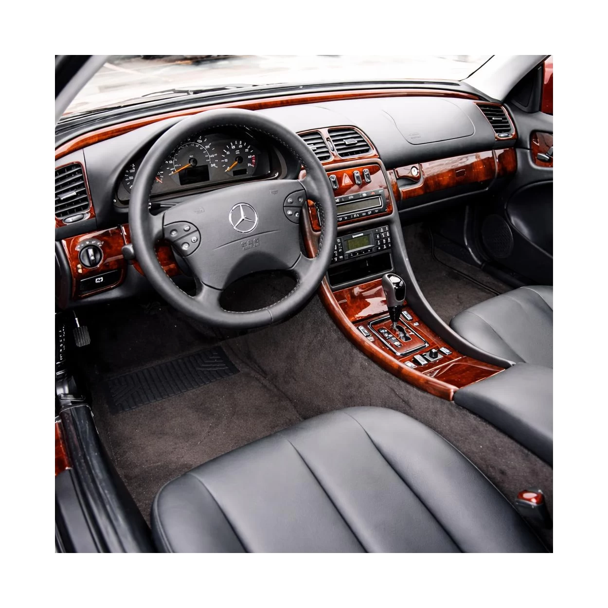 Mercedes Benz CLK 1998-2002 Full Set, Folding roof-Cabrio Interior Dash Trim Kit