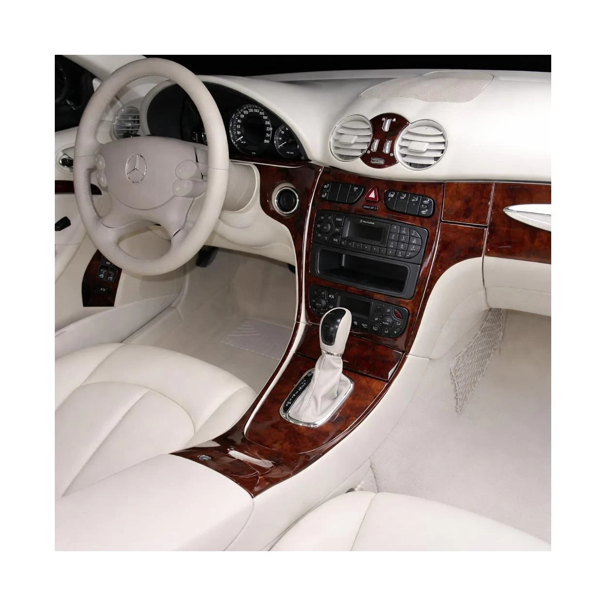 Mercedes Benz CLK 2003-UP Full Set Interior BD Dash Trim Kit