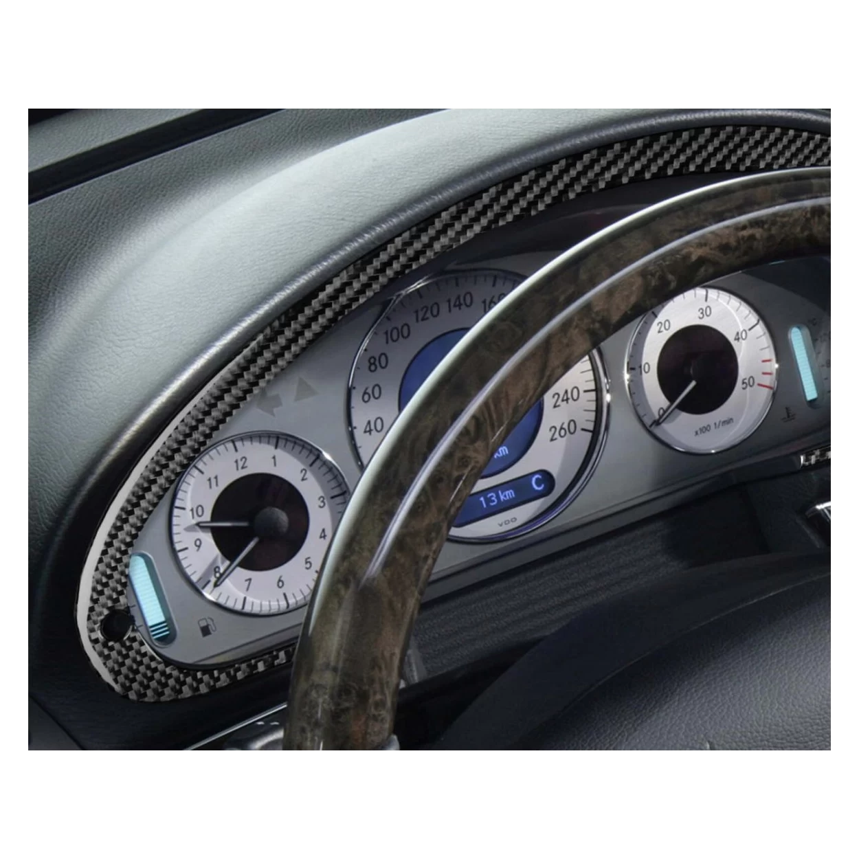 Mercedes Benz E Class W211 2003-UP Full Set Interior BD Dash Trim Kit