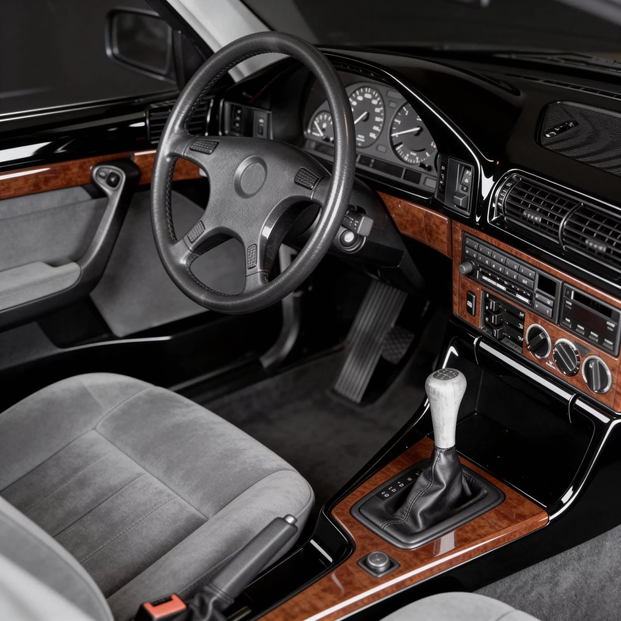 BMW 5 E34 1989-1993 Automatic Gearbox, With Overdrive, 25 Parts set Interior BD Dash Trim Kit