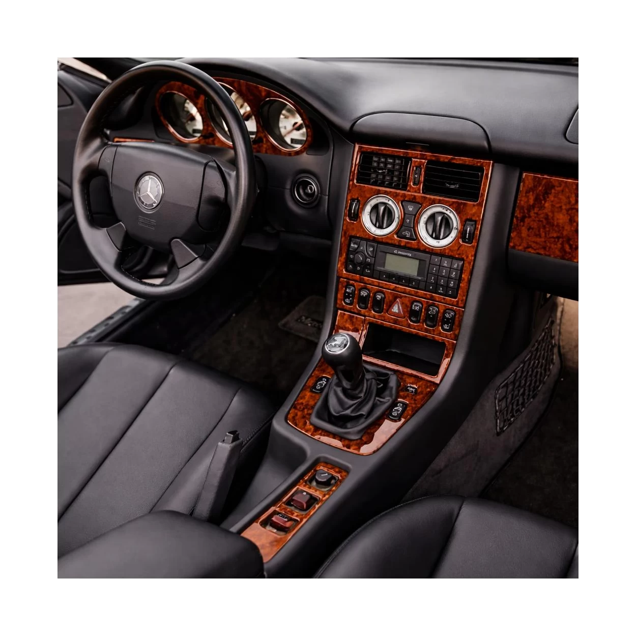 Mercedes Benz SLK 1998-2000 Full Set, OEM Compliance Interior BD Dash Trim Kit