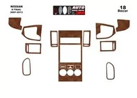 Nissan X Trail 2007-2013 3D Interior Dashboard Trim Kit Dash Trim Dekor 16-Parts - 2 - Interior Dash Trim Kit Nissan X Trail 2007-2013 3D Interior Dashboard Trim Kit Dash Trim Dekor 16-Parts - 2 - Interior Dash Trim Kit