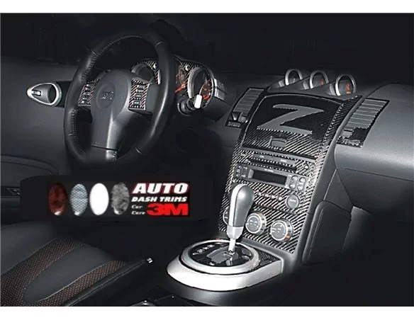 Nissan Z350 2003-2005 Manual Gear Box Interior BD Dash Trim Kit - 1 - Interior Dash Trim Kit