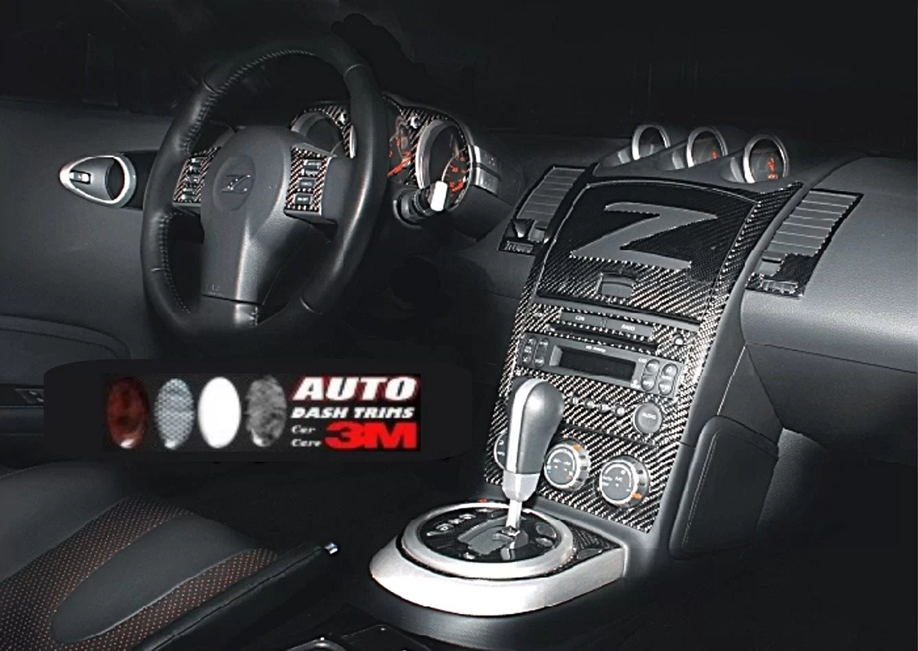 Nissan Z350 2003-2005 Manual Gear Box Interior BD Dash Trim Kit - 1 - Interior Dash Trim Kit