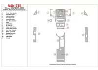 Nissan Z350 2006-2008 Full Set, Automatic Gear Interior BD Dash Trim Kit - 1 - Interior Dash Trim Kit Nissan Z350 2006-2008 Full Set, Automatic Gear Interior BD Dash Trim Kit - 1 - Interior Dash Trim Kit
