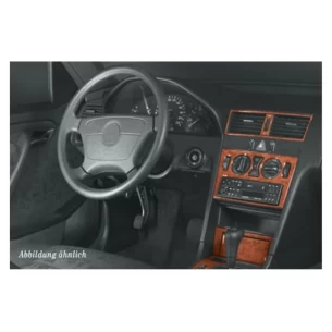 Mercedes C-Class W202 06.97-04.00 3D Interior Dashboard Trim Kit Dash Trim Dekor 14-Parts