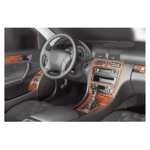 Mercedes C-Class W203 05.00-12.06 3D Interior Dashboard Trim Kit Dash Trim Dekor 16-Parts