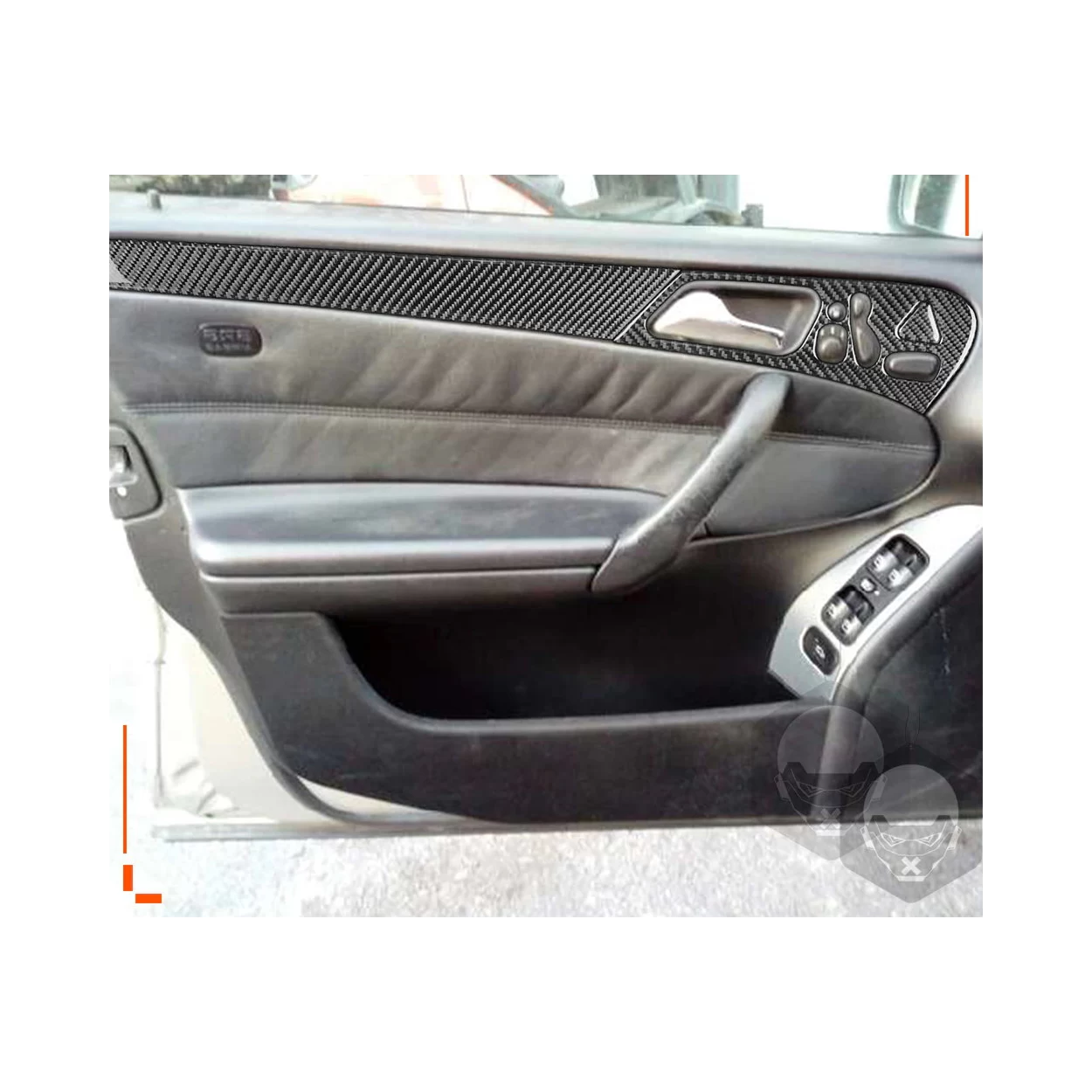 Mercedes C-Class W203 05.2005 3D Interior Dashboard Trim Kit Dash Trim Dekor 13-Parts