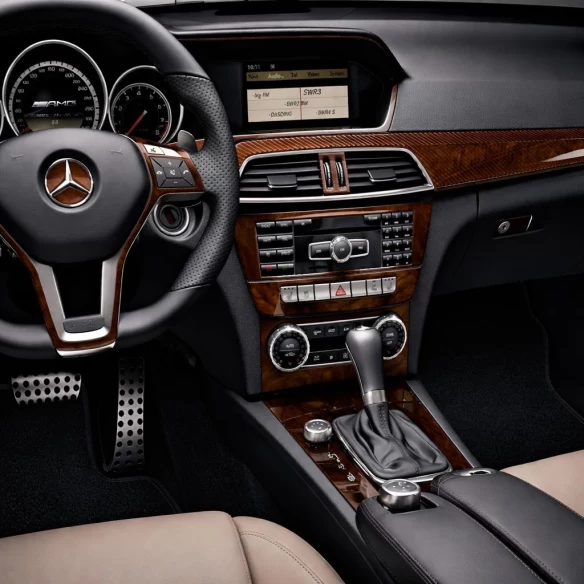 Mercedes C-class W205 2015–present 3D Interior Dashboard Trim Kit Dash Trim Dekor 18-Parts