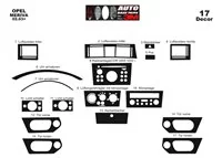 Opel Meriva 02.03-12.07 3D Interior Dashboard Trim Kit Dash Trim Dekor 17-Parts - 2 - Interior Dash Trim Kit Opel Meriva 02.03-12.07 3D Interior Dashboard Trim Kit Dash Trim Dekor 17-Parts - 2 - Interior Dash Trim Kit