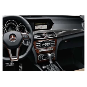 Mercedes C-class W205 2015–present 3D Interior Dashboard Trim Kit Dash Trim Dekor 18-Parts