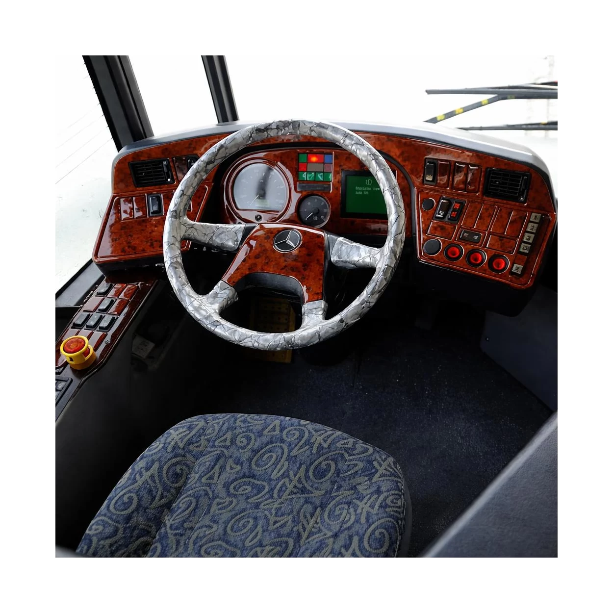 Mercedes Citaro 01.06-01.07 3D Interior Dashboard Trim Kit Dash Trim Dekor 34-Parts