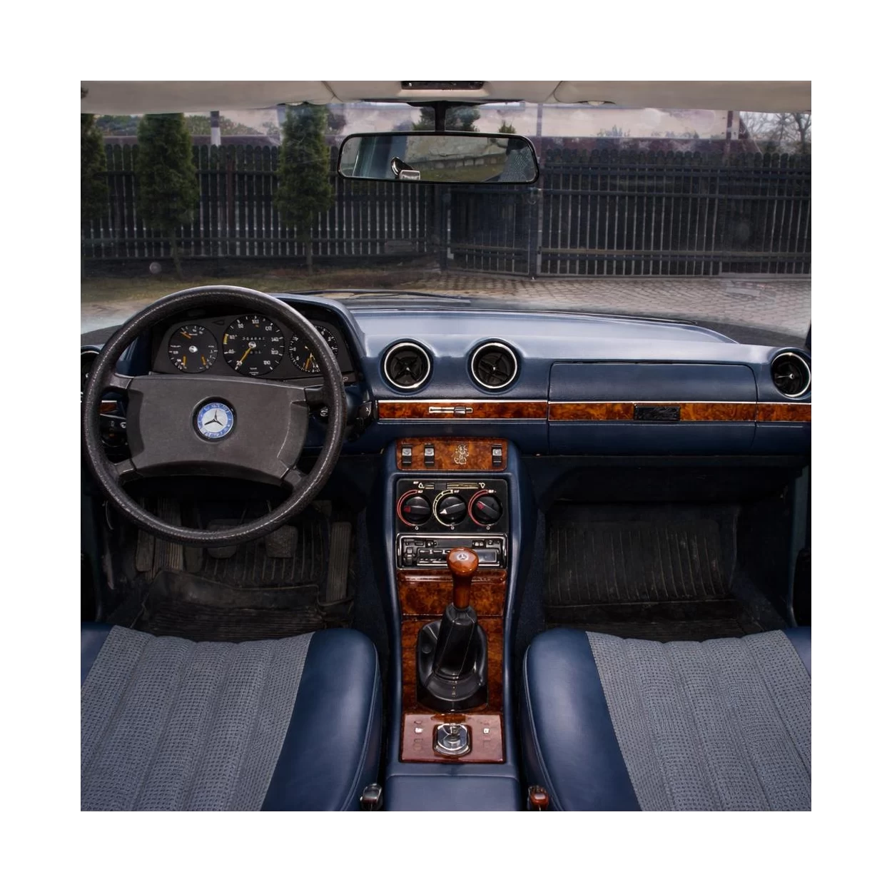 Mercedes E-Class W123 01.76-01.86 3D Interior Dashboard Trim Kit Dash Trim Dekor 10-Parts