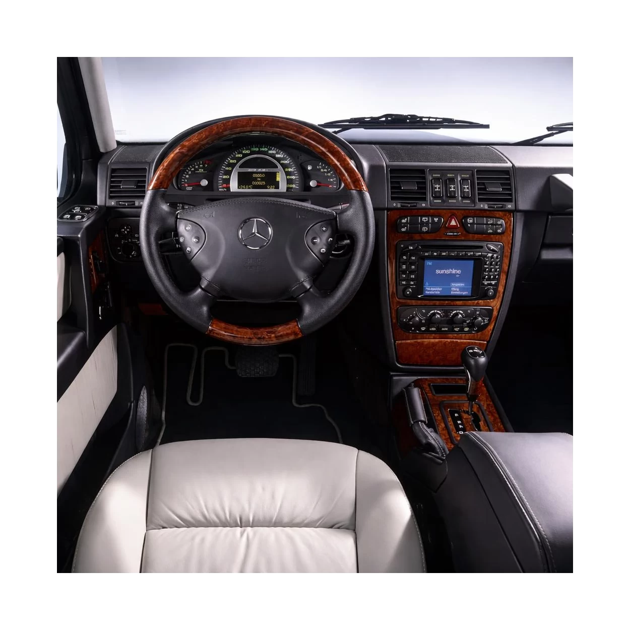 Mercedes G-Class X463 3D Interior Dashboard Trim Kit Dash Trim Dekor 25-Parts