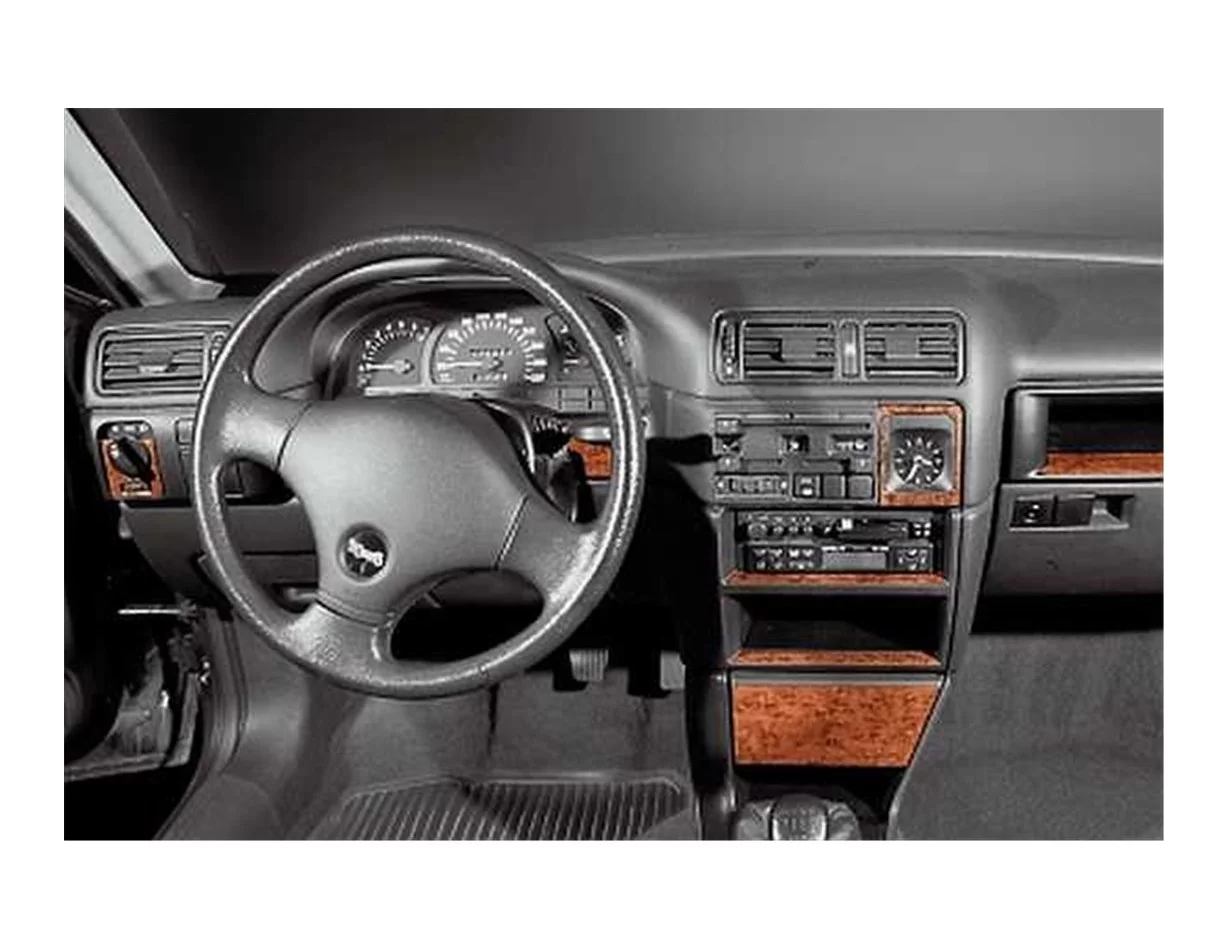 Opel Vectra A 09.87-07.95 3D Interior Dashboard Trim Kit Dash Trim Dekor 12-Parts - 1 - Interior Dash Trim Kit