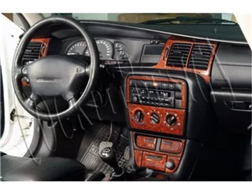 Opel Vectra B 08.95-08.02 3D Interior Dashboard Trim Kit Dash Trim Dekor 20-Parts - 1 - Interior Dash Trim Kit