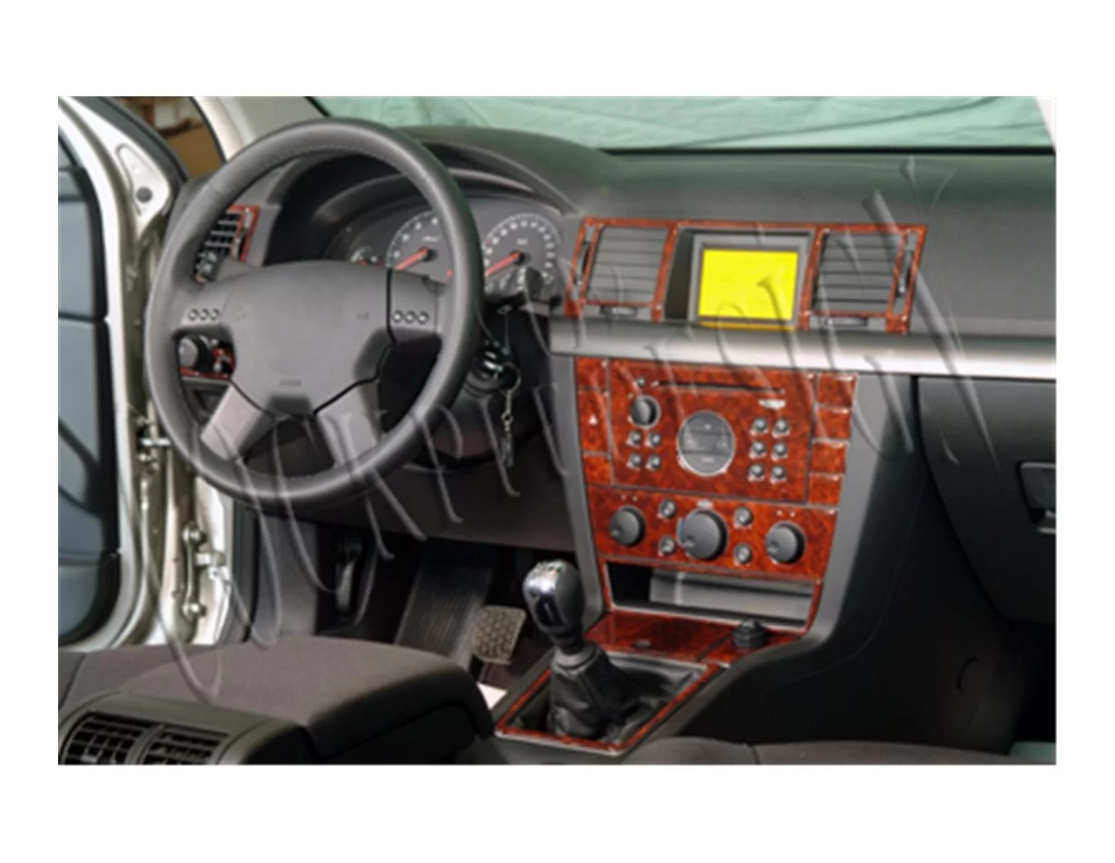 Opel Vectra C 09.02-12.08 3D Interior Dashboard Trim Kit Dash Trim Dekor 22-Parts - 1 - Interior Dash Trim Kit