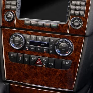 Mercedes ML-Class W164 01.2010 3D Interior Dashboard Trim Kit Dash Trim Dekor 13-Parts