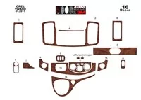 Opel Vivaro 01.2011 3D Interior Dashboard Trim Kit Dash Trim Dekor 16-Parts - 2 - Interior Dash Trim Kit Opel Vivaro 01.2011 3D Interior Dashboard Trim Kit Dash Trim Dekor 16-Parts - 2 - Interior Dash Trim Kit