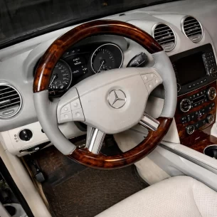 Mercedes ML-Class W164 2006-2011 3D Interior Dashboard Trim Kit Dash Trim Dekor 49-Parts