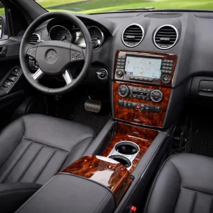 Mercedes ML-Class W164 2006-2011 3D Interior Dashboard Trim Kit Dash Trim Dekor 49-Parts