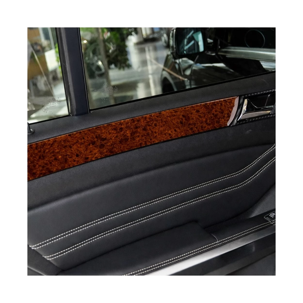 Mercedes ML-Class W164 2006-2011 3D Interior Dashboard Trim Kit Dash Trim Dekor 8-Parts