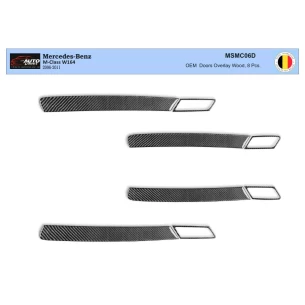 Mercedes ML-Class W164 2006-2011 3D Interior Dashboard Trim Kit Dash Trim Dekor 8-Parts 2