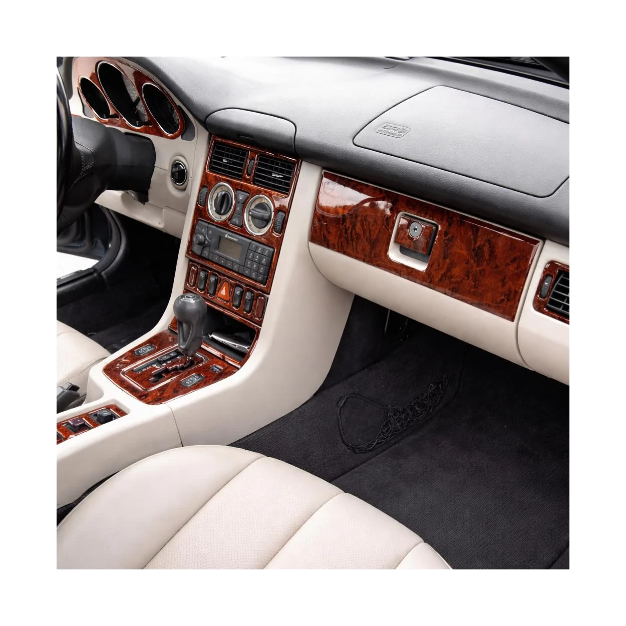 Mercedes SLK (R170) 1997-2004 3D Interior Dashboard Trim Kit Dash Trim Dekor 23-Parts