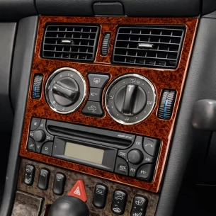 Mercedes SLK (R170) 1997-2004 3D Interior Dashboard Trim Kit Dash Trim Dekor 23-Parts