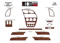 Peugeot 306 03.93-04.97 3D Interior Dashboard Trim Kit Dash Trim Dekor 13-Parts - 2 - Interior Dash Trim Kit Peugeot 306 03.93-04.97 3D Interior Dashboard Trim Kit Dash Trim Dekor 13-Parts - 2 - Interior Dash Trim Kit