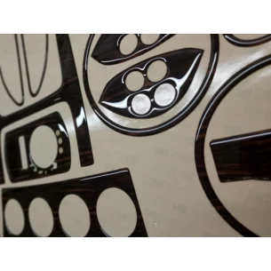 Mercedes SLK (R171) 2004-2010 3D Interior Dashboard Trim Kit Dash Trim Dekor 18-Parts