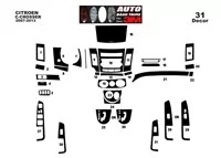 Peugeot 4007 2007–2013 3D Interior Dashboard Trim Kit Dash Trim Dekor 31-Parts - 2 - Interior Dash Trim Kit Peugeot 4007 2007–2013 3D Interior Dashboard Trim Kit Dash Trim Dekor 31-Parts - 2 - Interior Dash Trim Kit