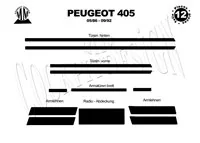 Peugeot 405 05.86-09.92 3D Interior Dashboard Trim Kit Dash Trim Dekor 12-Parts - 2 - Interior Dash Trim Kit Peugeot 405 05.86-09.92 3D Interior Dashboard Trim Kit Dash Trim Dekor 12-Parts - 2 - Interior Dash Trim Kit